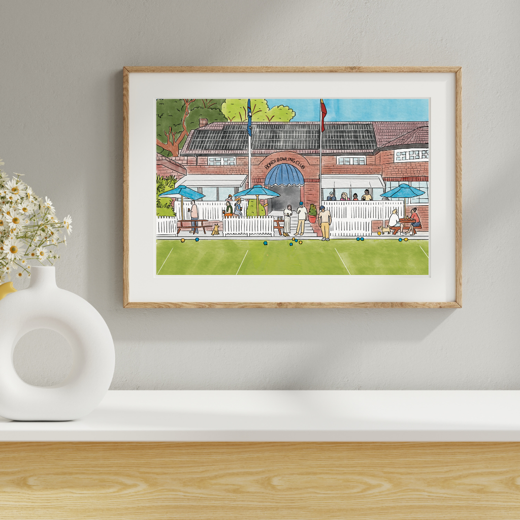 The Bondi Bowlo print