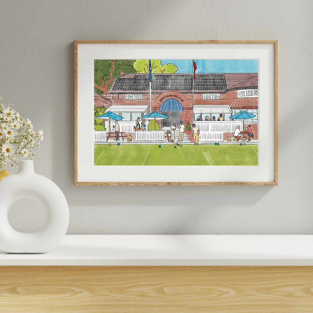 The Bondi Bowlo print