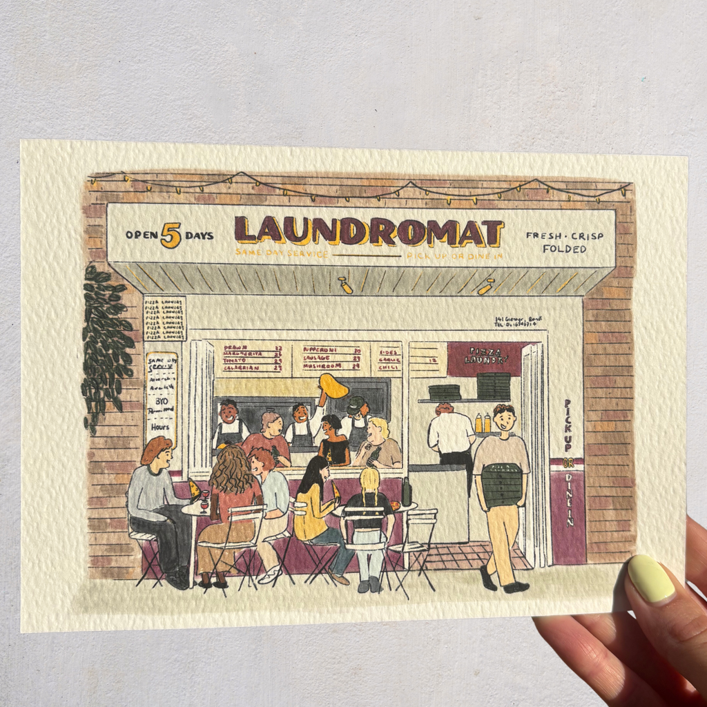 Pizza Laundry print
