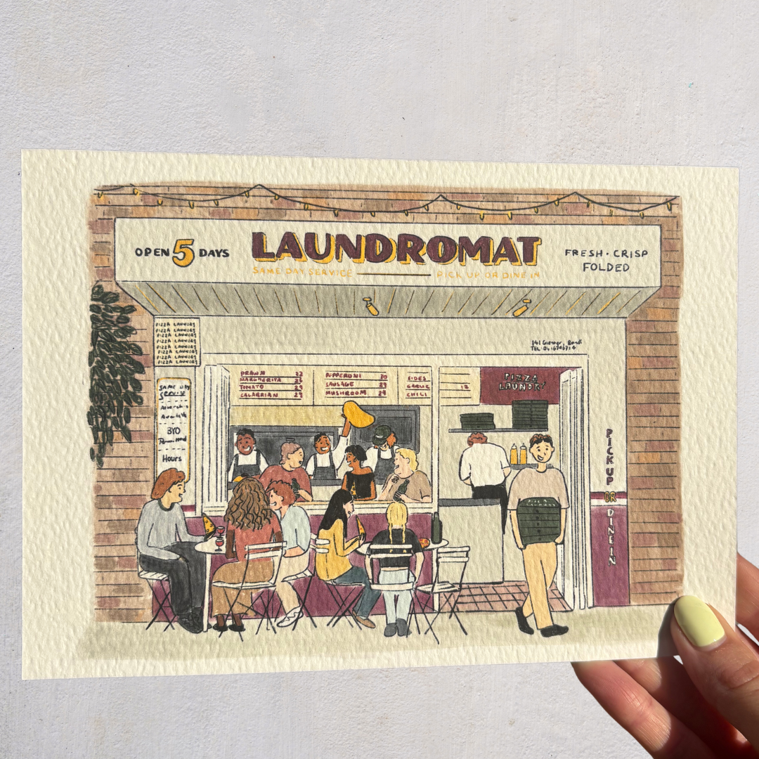 Pizza Laundry print