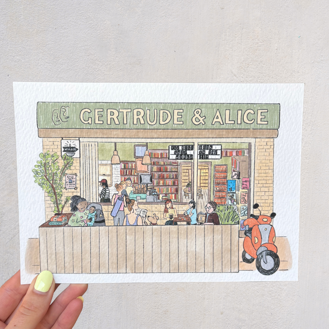 Gertrude & Alice print