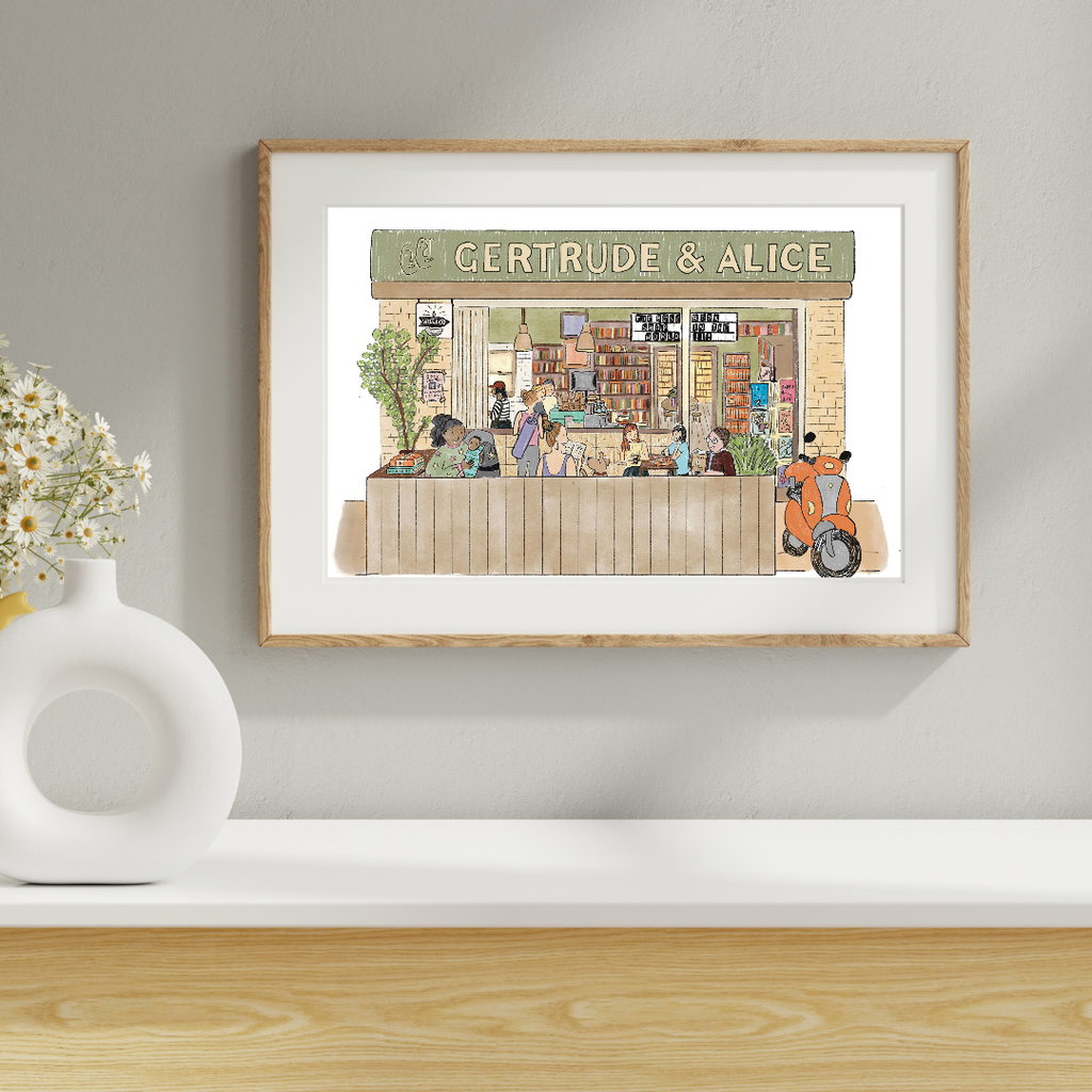 Gertrude & Alice print